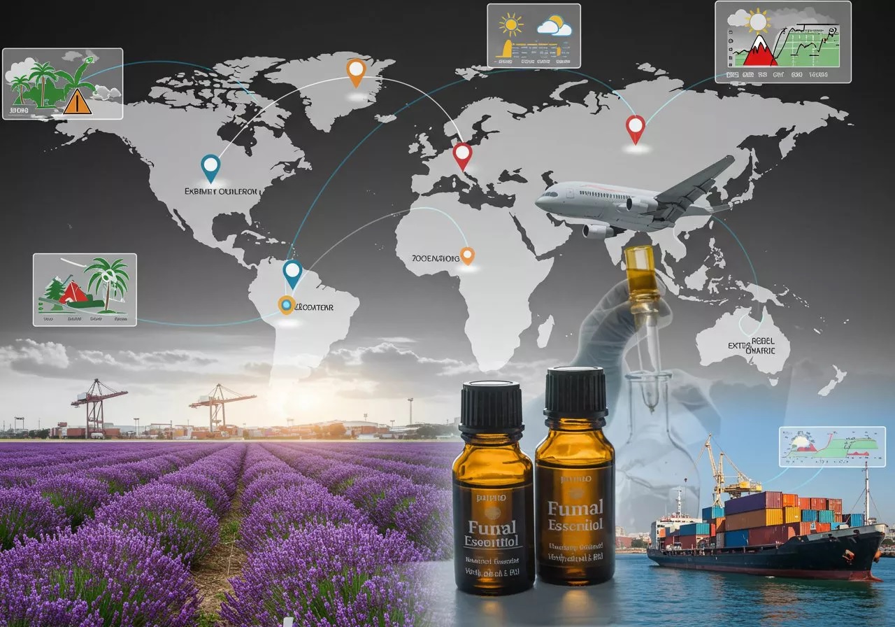 Overcoming supply chain challenges in exporting pure essential oils